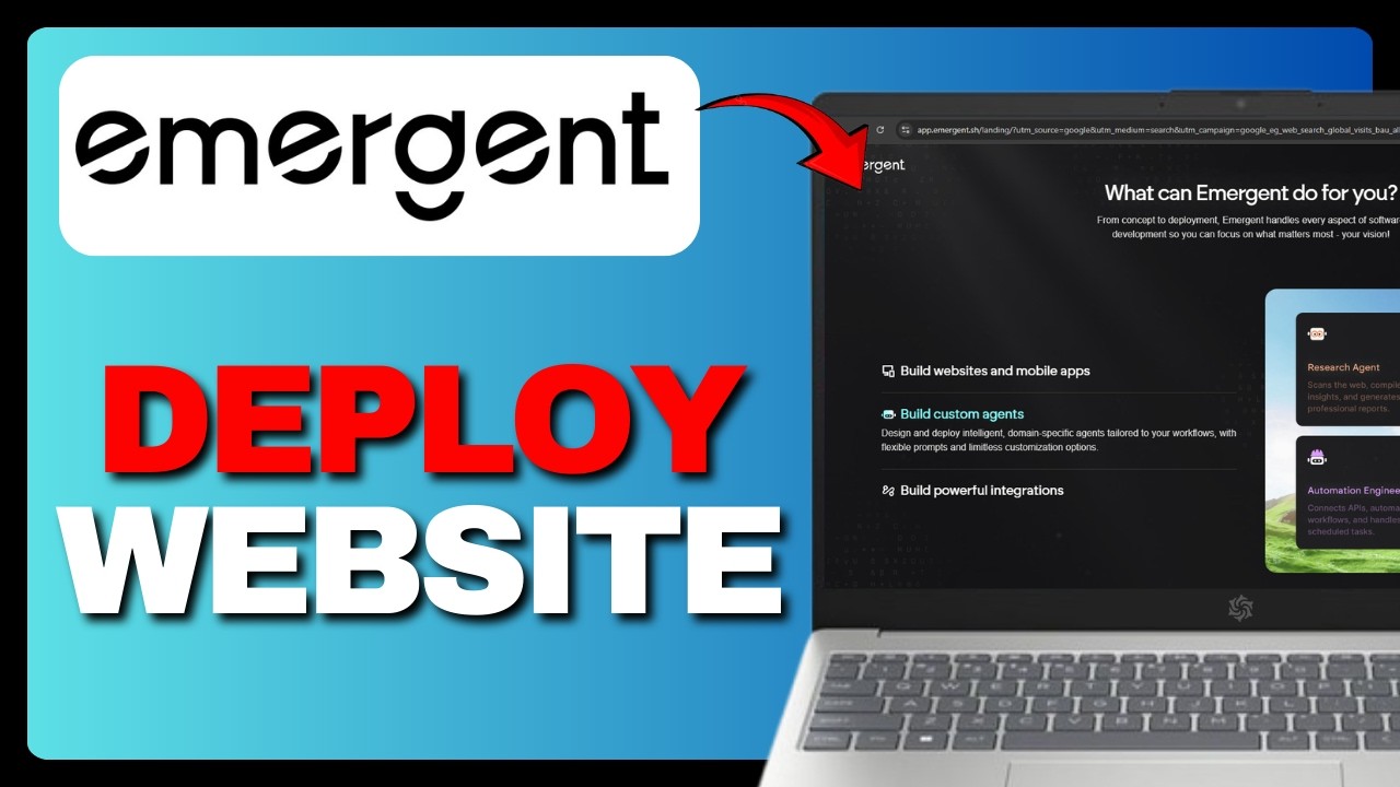How To Deploy On Emergent AI Website Builder (Full Guide) 2026!