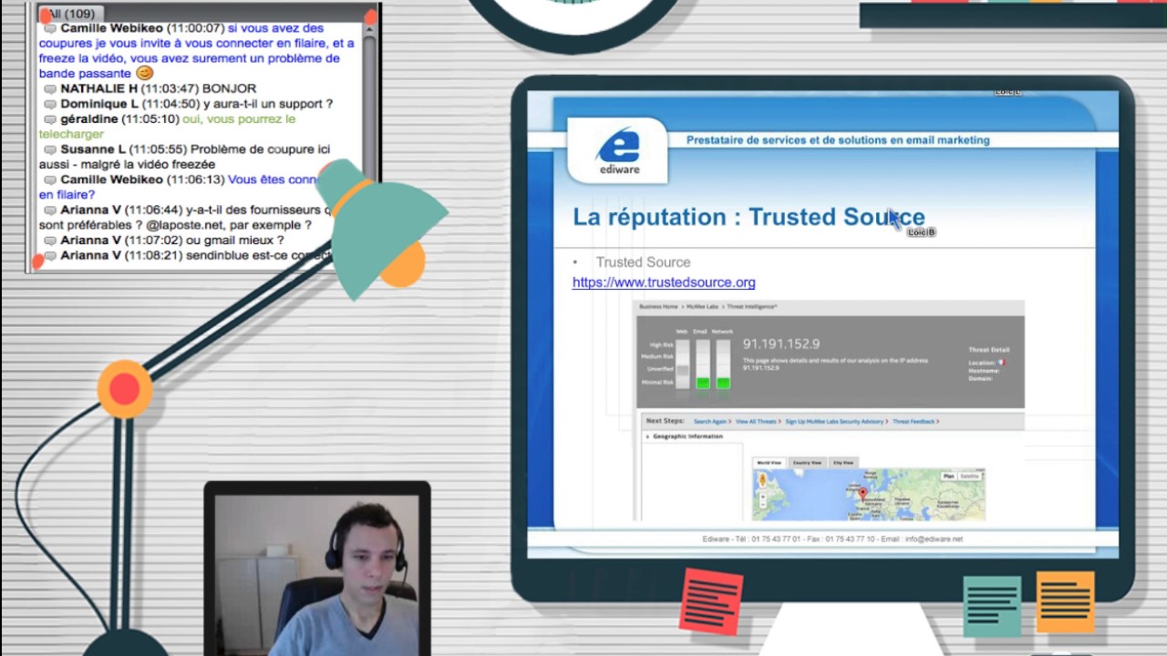 Rediffusion du webinar sur la délivrabilité en email-marketing