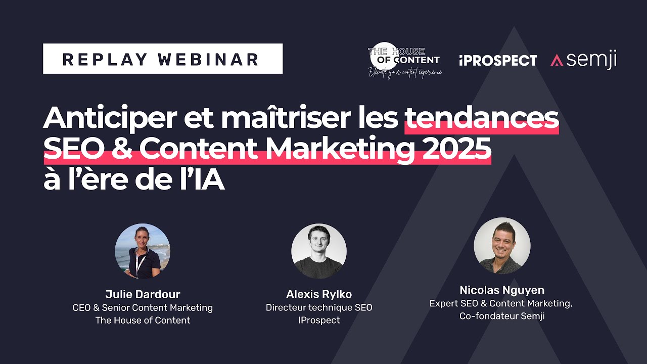 Anticiper et maîtriser les tendances SEO & Content Marketing 2025 à l’ère de l’IA