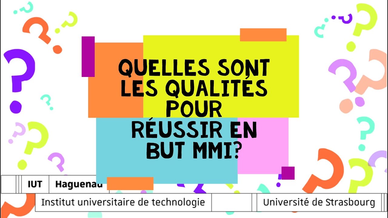 KESKIFON EN MMI  | Quelles sont les qualités pour réussir en B.U.T. MMI?