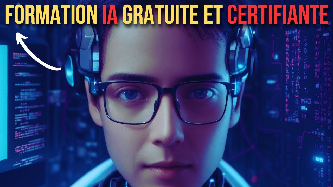 FORMATION IA GRATUITE AVEC UNE CERTIFICATION A LA FIN