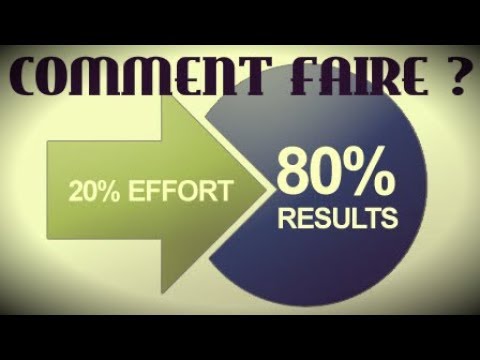 COMMENT APPLIQUER la RÈGLE des 20/80 dans VOTRE VIE (89/100)