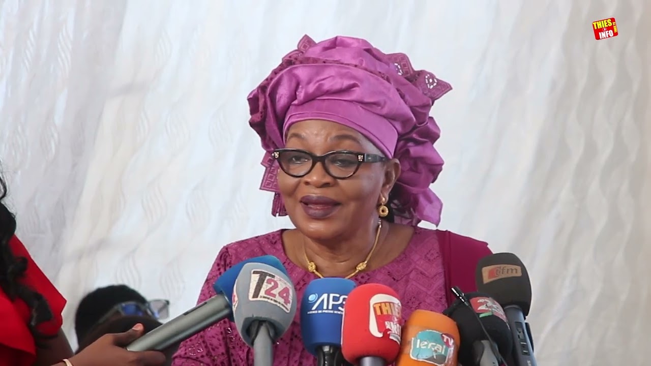 Aida Mbodj à Thiès: Clôture du Programme National d'Appui à l'Entrepreneuriat Féminin