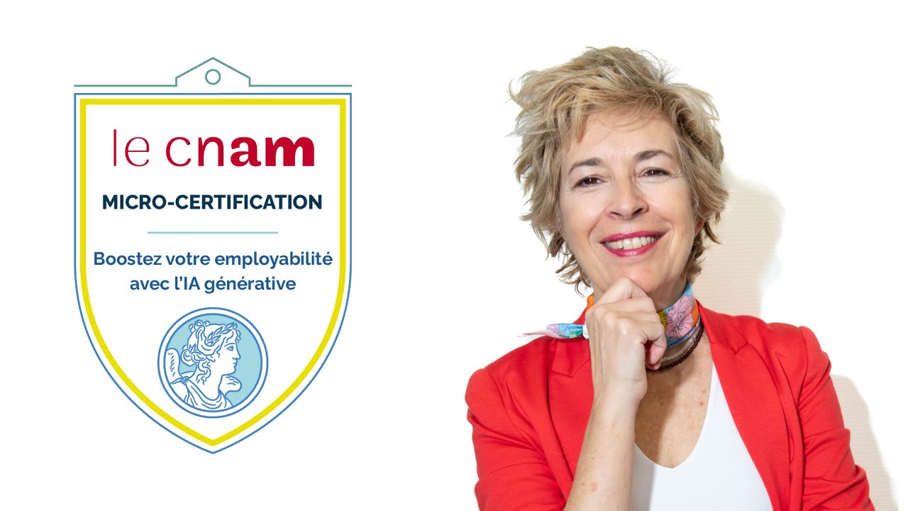 Micro-certification - Boostez votre employabilité avec l’IA générative - Cécile Dejoux