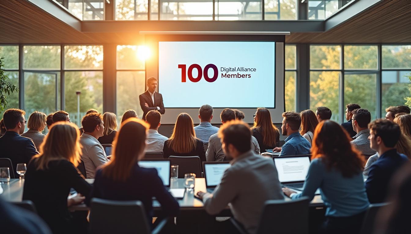 l’alliance du numérique dépasse les 100 membres et commence sa structuration pour renforcer la collaboration et l'innovation dans le secteur digital.